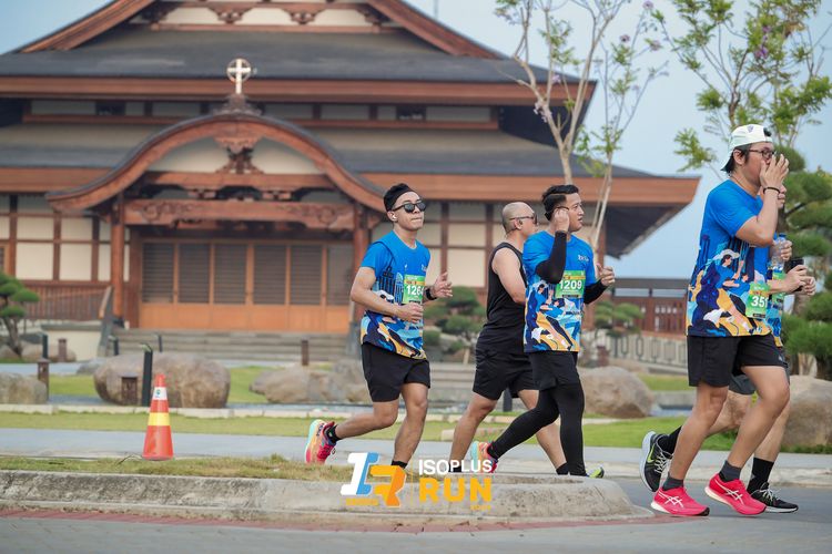Race photo from ISOPlus Run 2024 Jakarta