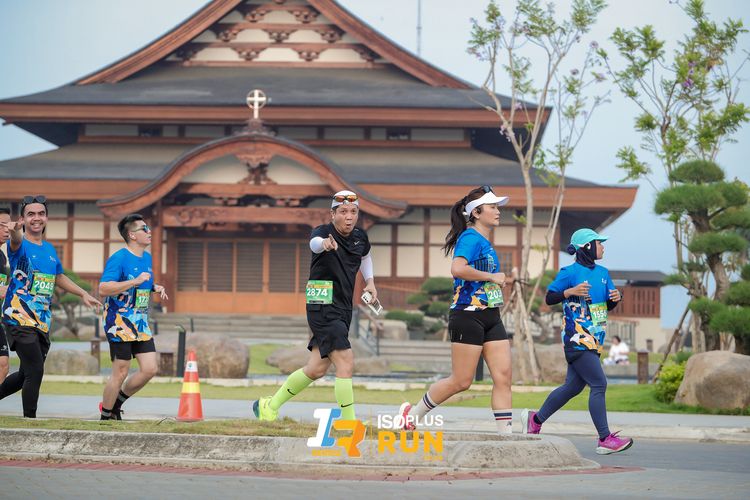 Race photo from ISOPlus Run 2024 Jakarta