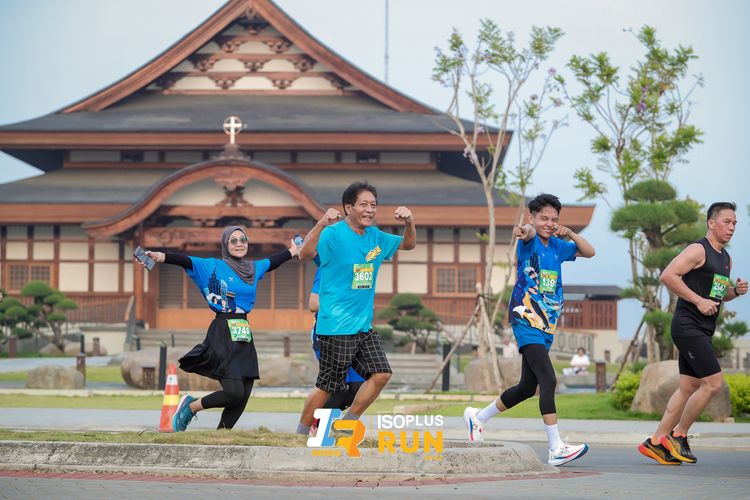 Race photo from ISOPlus Run 2024 Jakarta