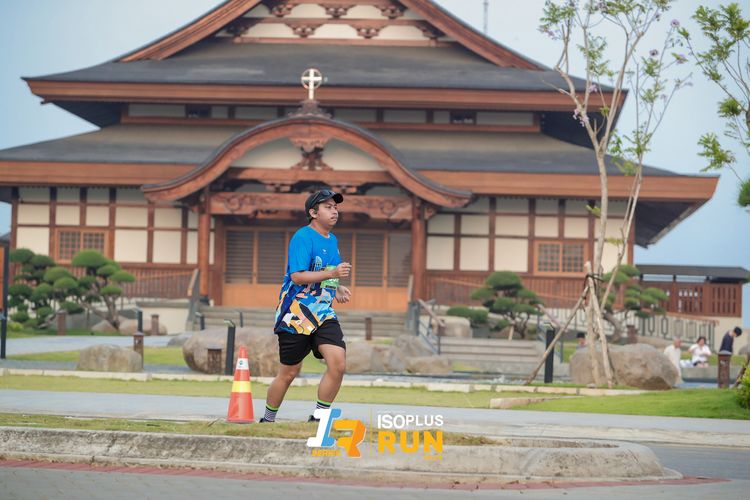Race photo from ISOPlus Run 2024 Jakarta