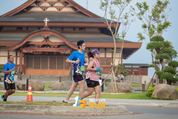 Race photo from ISOPlus Run 2024 Jakarta