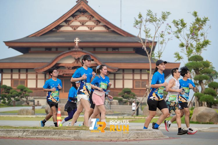 Race photo from ISOPlus Run 2024 Jakarta