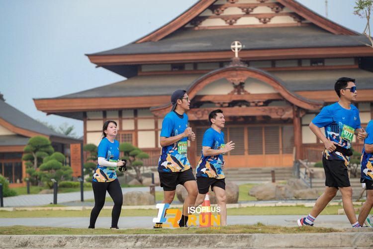 Race photo from ISOPlus Run 2024 Jakarta