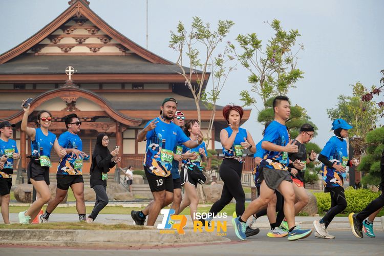 Race photo from ISOPlus Run 2024 Jakarta