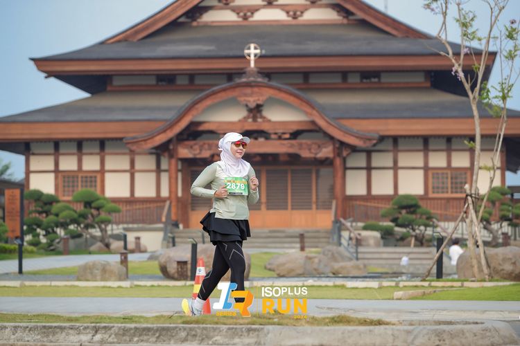 Race photo from ISOPlus Run 2024 Jakarta