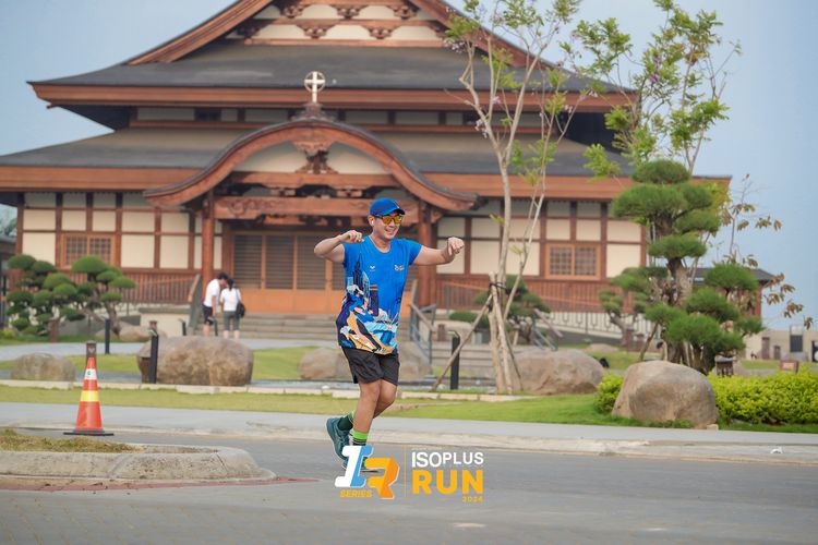 Race photo from ISOPlus Run 2024 Jakarta