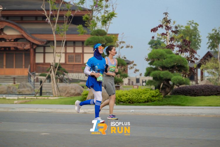 Race photo from ISOPlus Run 2024 Jakarta