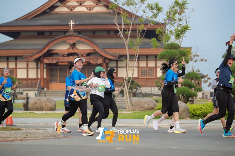 Race photo from ISOPlus Run 2024 Jakarta