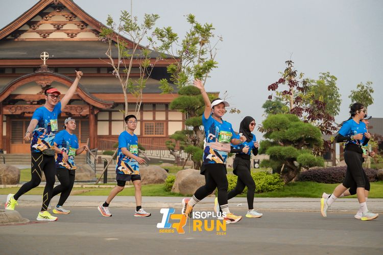 Race photo from ISOPlus Run 2024 Jakarta
