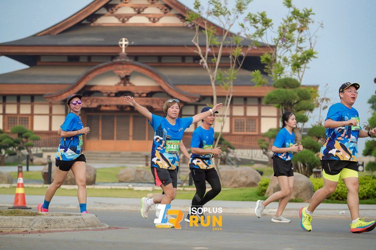Race photo from ISOPlus Run 2024 Jakarta