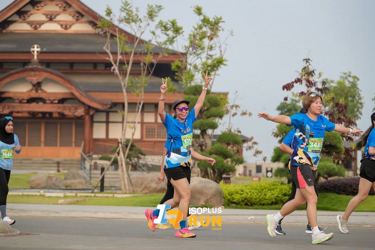 Race photo from ISOPlus Run 2024 Jakarta