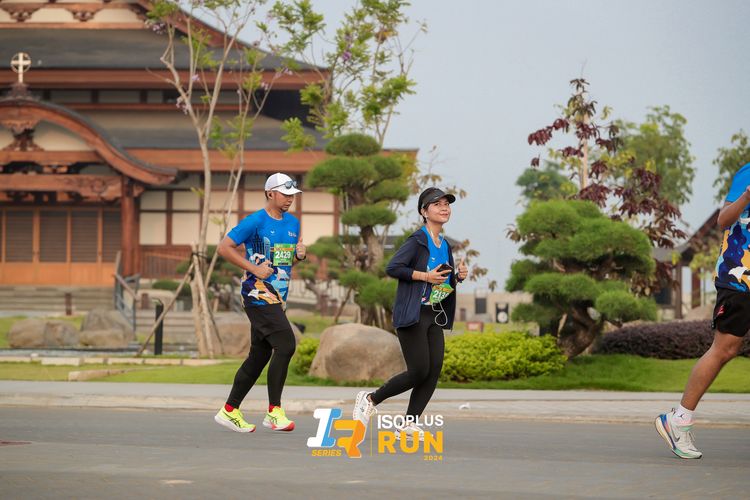 Race photo from ISOPlus Run 2024 Jakarta