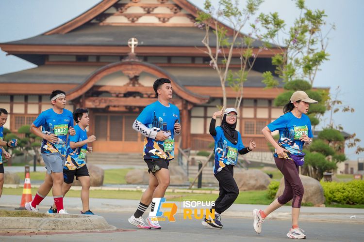 Race photo from ISOPlus Run 2024 Jakarta