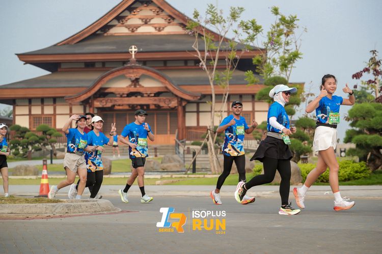 Race photo from ISOPlus Run 2024 Jakarta