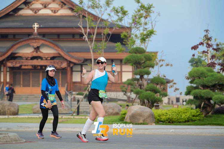 Race photo from ISOPlus Run 2024 Jakarta
