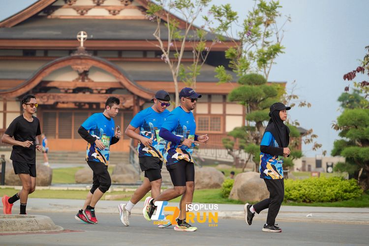 Race photo from ISOPlus Run 2024 Jakarta