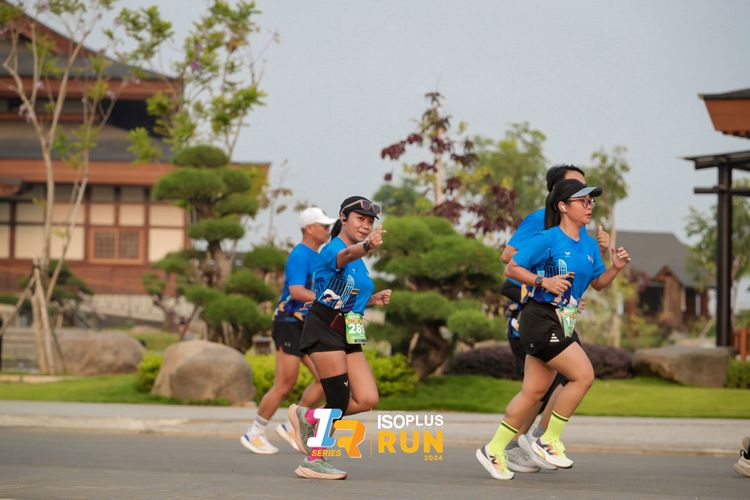 Race photo from ISOPlus Run 2024 Jakarta