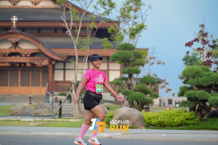 Race photo from ISOPlus Run 2024 Jakarta