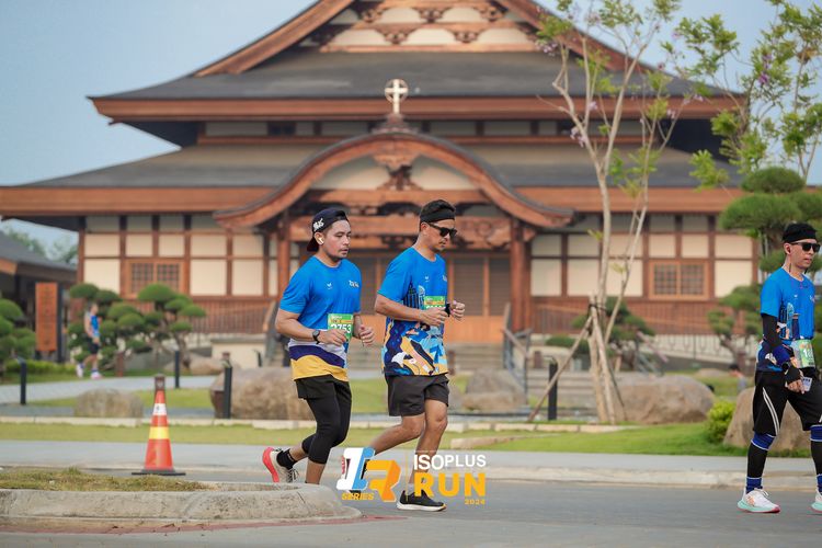 Race photo from ISOPlus Run 2024 Jakarta