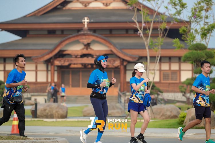 Race photo from ISOPlus Run 2024 Jakarta