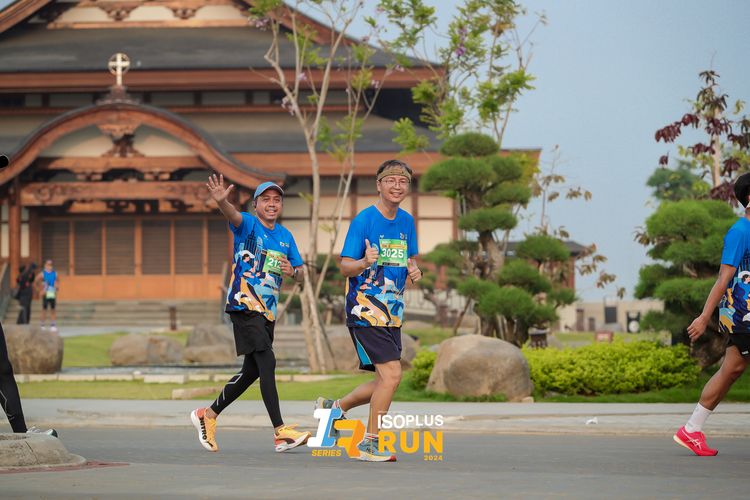 Race photo from ISOPlus Run 2024 Jakarta