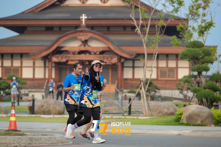 Race photo from ISOPlus Run 2024 Jakarta