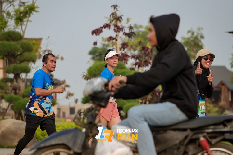 Race photo from ISOPlus Run 2024 Jakarta