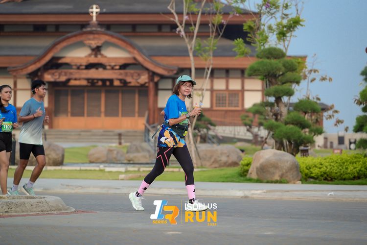 Race photo from ISOPlus Run 2024 Jakarta