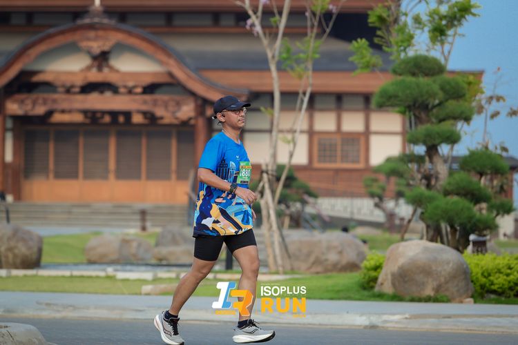Race photo from ISOPlus Run 2024 Jakarta