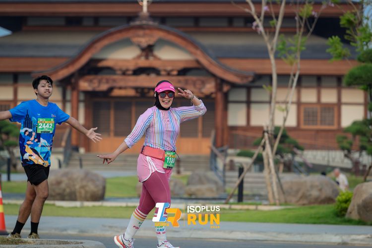 Race photo from ISOPlus Run 2024 Jakarta
