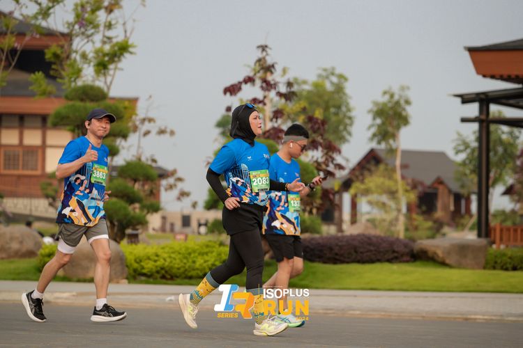 Race photo from ISOPlus Run 2024 Jakarta