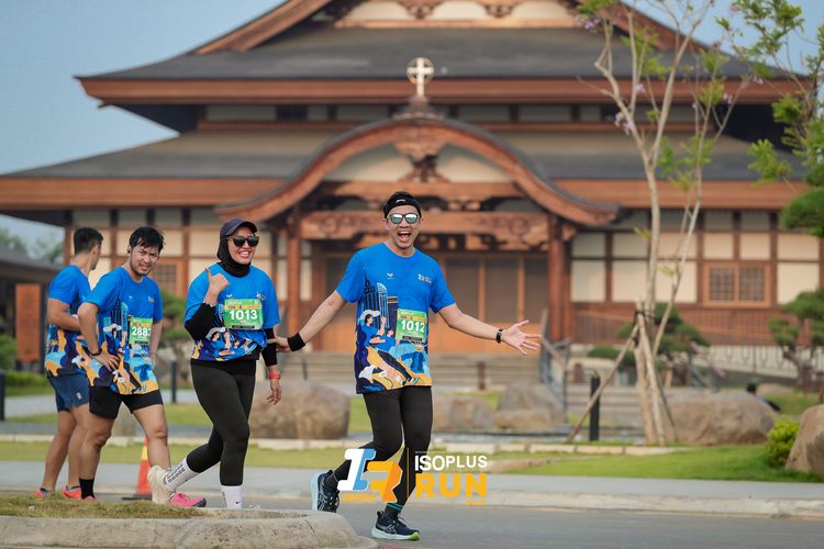 Race photo from ISOPlus Run 2024 Jakarta
