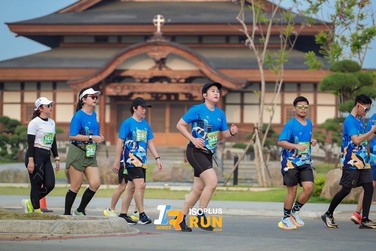 Race photo from ISOPlus Run 2024 Jakarta