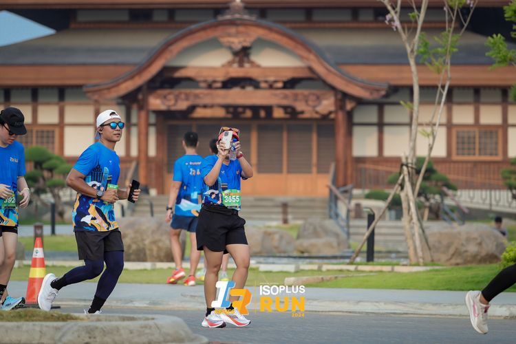 Race photo from ISOPlus Run 2024 Jakarta