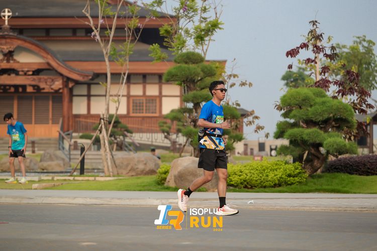 Race photo from ISOPlus Run 2024 Jakarta