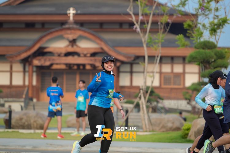 Race photo from ISOPlus Run 2024 Jakarta