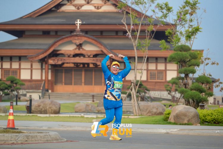 Race photo from ISOPlus Run 2024 Jakarta
