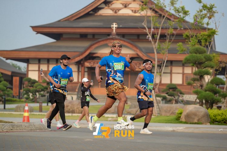 Race photo from ISOPlus Run 2024 Jakarta