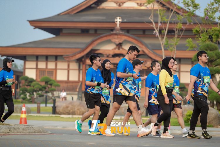 Race photo from ISOPlus Run 2024 Jakarta