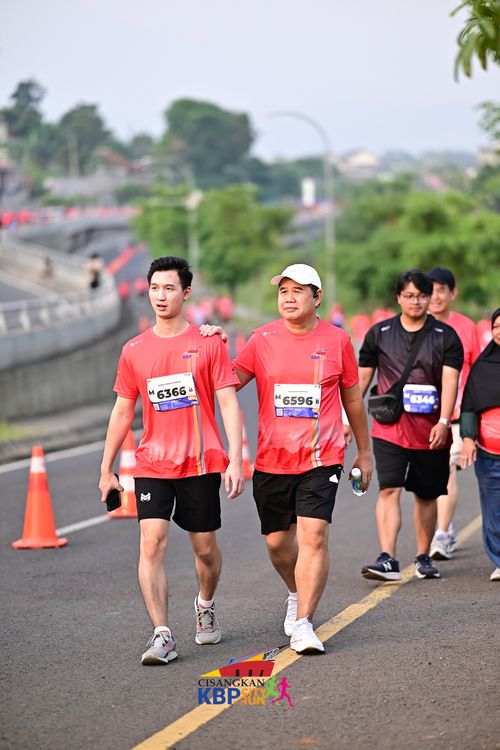 Race photo from CISANGKAN KBP CITY RUN 2025