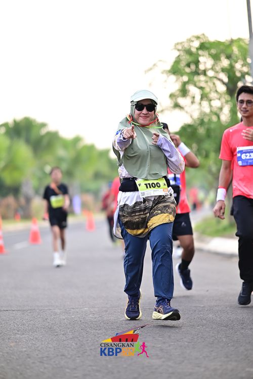 Race photo from CISANGKAN KBP CITY RUN 2025