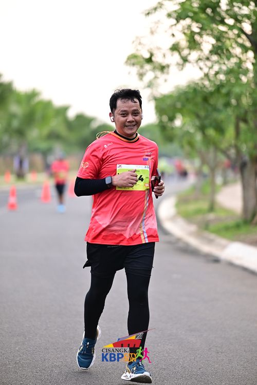 Race photo from CISANGKAN KBP CITY RUN 2025