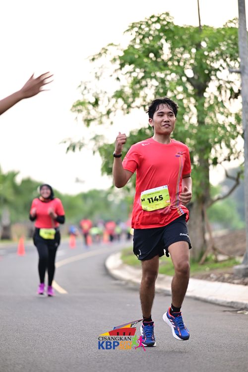 Race photo from CISANGKAN KBP CITY RUN 2025