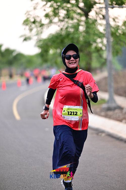Race photo from CISANGKAN KBP CITY RUN 2025