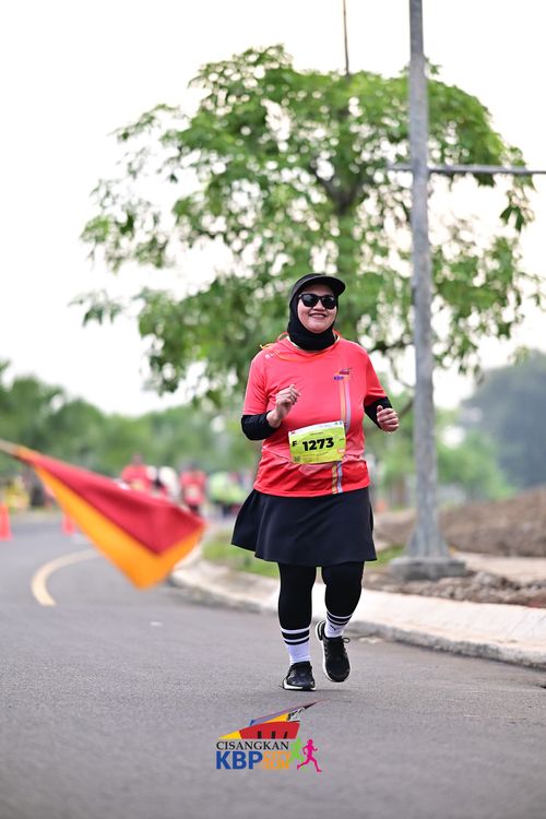 Race photo from CISANGKAN KBP CITY RUN 2025
