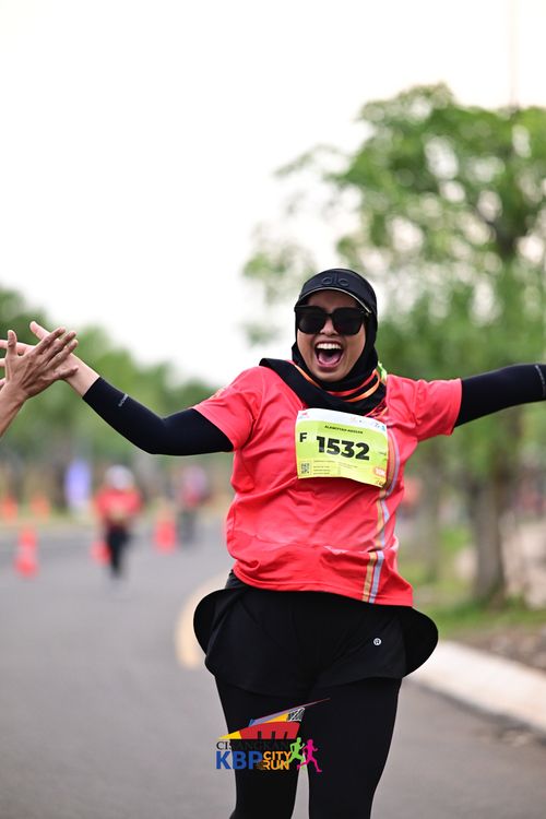 Race photo from CISANGKAN KBP CITY RUN 2025