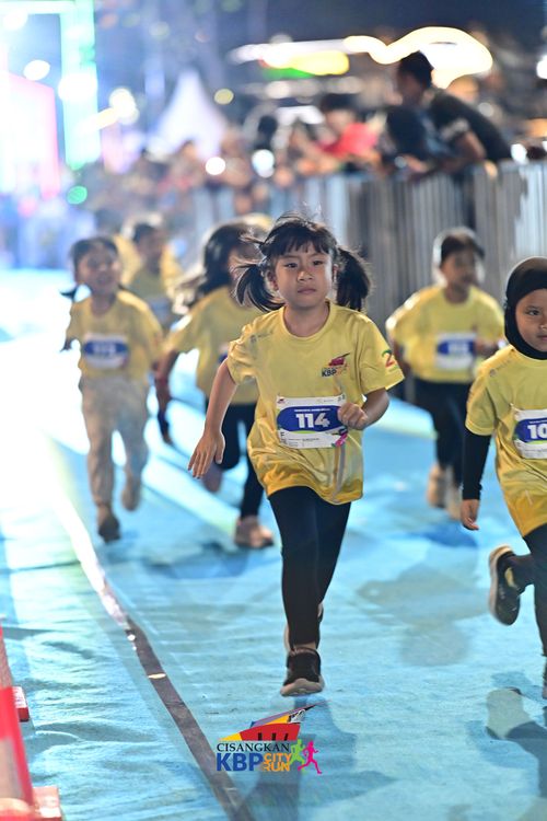 Race photo from CISANGKAN KBP CITY RUN 2025