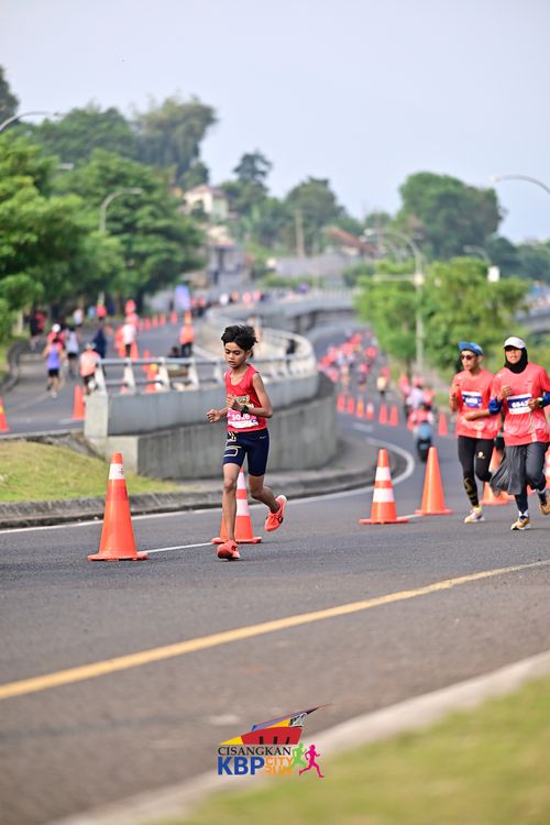 Race photo from CISANGKAN KBP CITY RUN 2025
