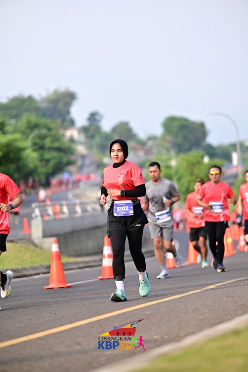 Race photo from CISANGKAN KBP CITY RUN 2025