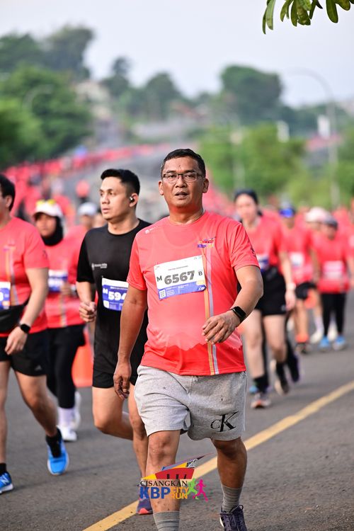 Race photo from CISANGKAN KBP CITY RUN 2025